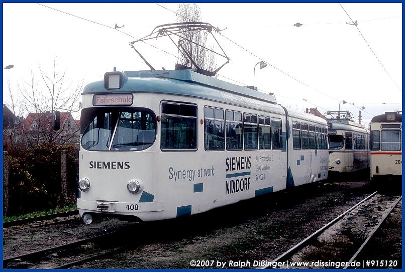 Staßenbahn Augsburg Siemens Nixdorf