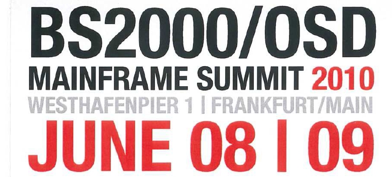 BS2000/OSD Summit 2010