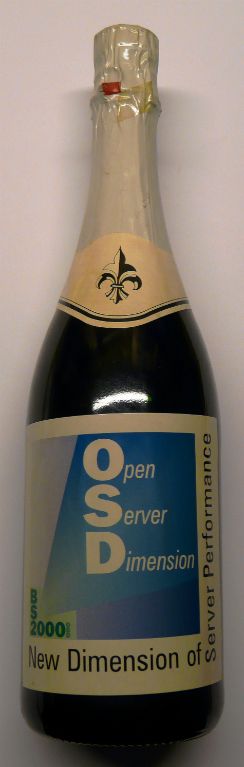 Sektflasche 1997