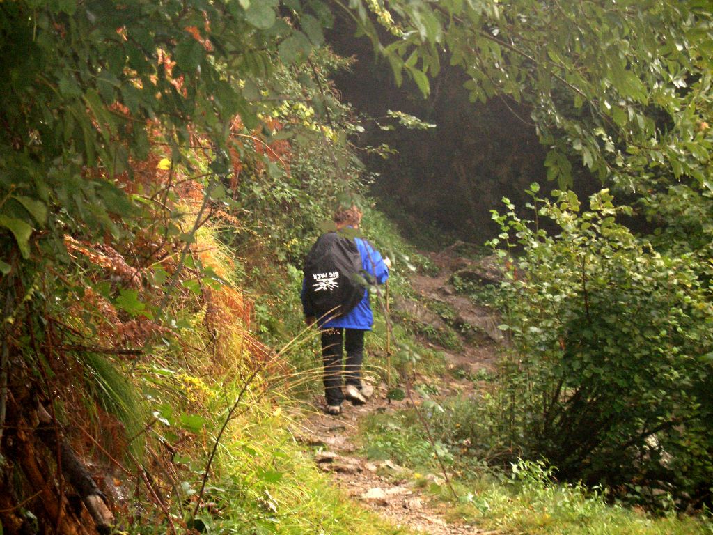 Weg zum ersten Ziel Gasthof Walde