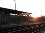 Sonnenaufgang Bhf. Bonn Beuel