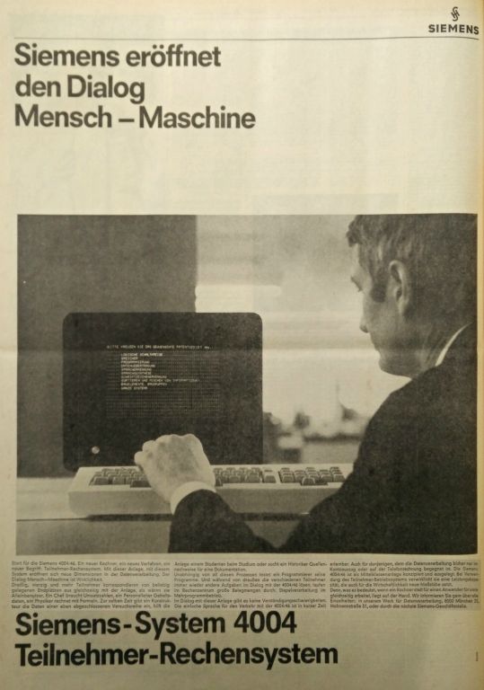 Siemens-System 4004/46 Teilnehmer-Rechensystem