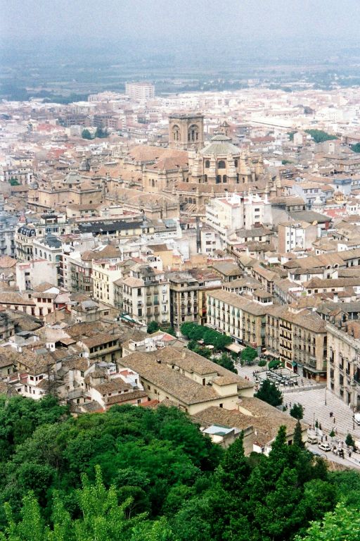 Blick auf Granada