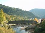 Holzbrücke in Forbach