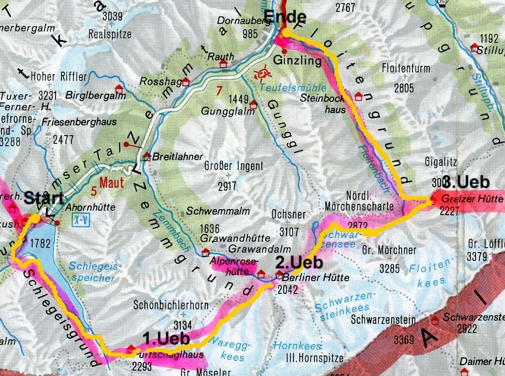 Route Berliner Höhenweg